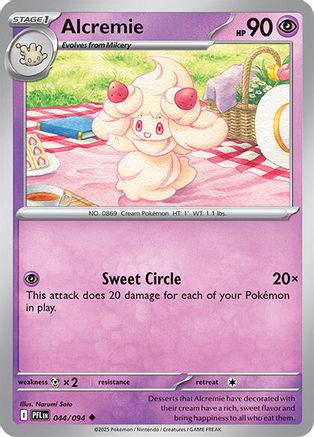 Alcremie 044 [ME02 Phantasmal Flames] (Reverse Holofoil)