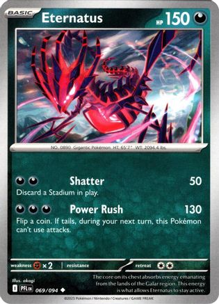 Eternatus 069 [ME02 Phantasmal Flames] (Reverse Holofoil)