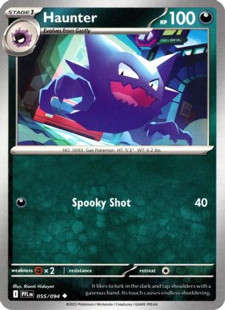 Haunter 055/094 [ME02 Phantasmal Flames] (Reverse Holofoil)