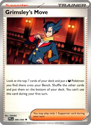 Grimsley's Move 090 [ME02 Phantasmal Flames] (Reverse Holofoil)
