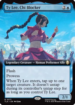 Ty Lee, Chi Blocker (Extended Art) (TLA-371) - Avatar: The Last Airbender Foil