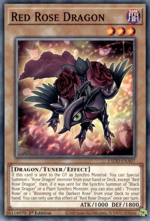 Red Rose Dragon [L5DD-ENA07] Common