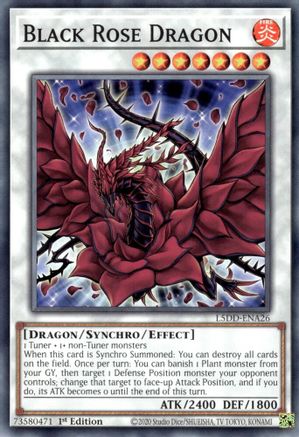 Black Rose Dragon [L5DD-ENA26] Common