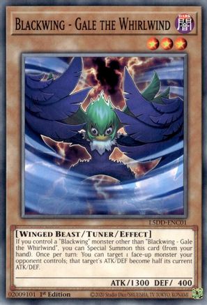 Blackwing - Gale the Whirlwind [L5DD-ENC01] Common