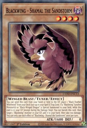 Blackwing - Shamal the Sandstorm [L5DD-ENC13] Common