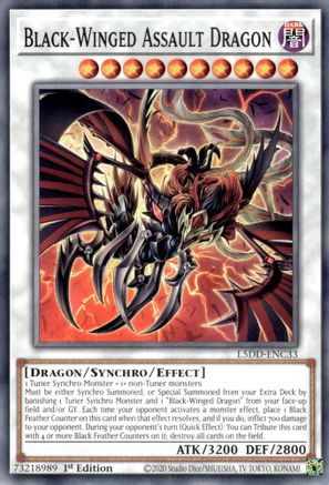 Black-Winged Assault Dragon [L5DD-ENC33] Common