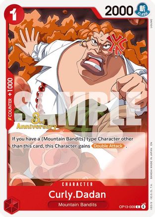 Curly.Dadan [Carrying On His Will: 3rd Anniversary Tournament Cards] Common