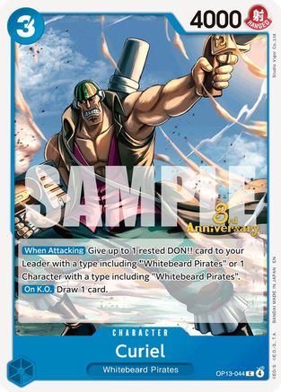 Curiel [Carrying On His Will: 3rd Anniversary Tournament Cards] Common
