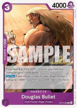 Douglas Bullet [Carrying On His Will: 3rd Anniversary Tournament Cards] Common