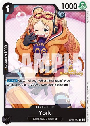 York [Carrying On His Will: 3rd Anniversary Tournament Cards] Common