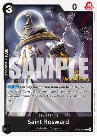 Saint Rosward [Carrying On His Will: 3rd Anniversary Tournament Cards] Common