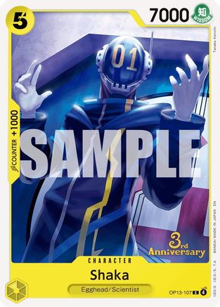 Shaka [Carrying On His Will: 3rd Anniversary Tournament Cards] Common