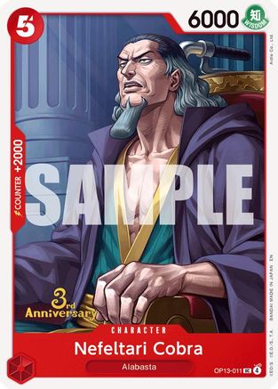 Nefeltari Cobra [Carrying On His Will: 3rd Anniversary Tournament Cards] Uncommon