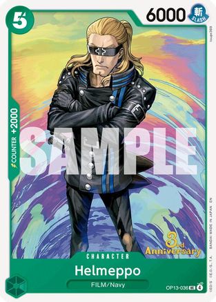 Helmeppo [Carrying On His Will: 3rd Anniversary Tournament Cards] Uncommon