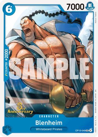 Blenheim [Carrying On His Will: 3rd Anniversary Tournament Cards] Uncommon