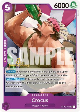 Crocus [Carrying On His Will: 3rd Anniversary Tournament Cards] Uncommon