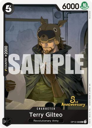 Terry Gilteo [Carrying On His Will: 3rd Anniversary Tournament Cards] Uncommon