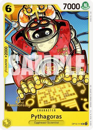 Pythagoras [Carrying On His Will: 3rd Anniversary Tournament Cards] Uncommon
