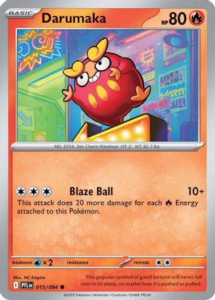 Darumaka 015 [ME02 Phantasmal Flames] (Reverse Holofoil)