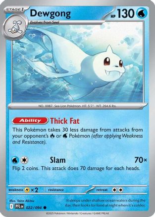 Dewgong 022/094 [ME02 Phantasmal Flames]