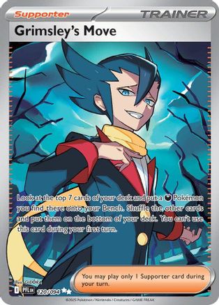 Grimsley's Move 120/094 [ME02 Phantasmal Flames] (Holofoil)