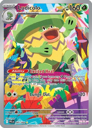 Ludicolo 095/094 [ME02 Phantasmal Flames] (Holofoil)