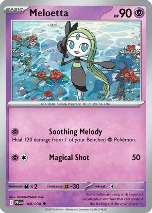 Meloetta 040 [ME02 Phantasmal Flames]