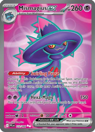 Mismagius ex 112/094 [ME02 Phantasmal Flames] (Holofoil)
