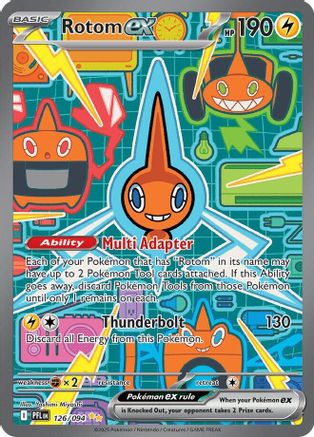 Rotom ex 126/094 [ME02 Phantasmal Flames] (Holofoil)