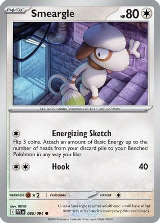 Smeargle 080 [ME02 Phantasmal Flames] (Reverse Holofoil)