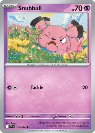 Snubbull 037 [ME02 Phantasmal Flames] (Reverse Holofoil)