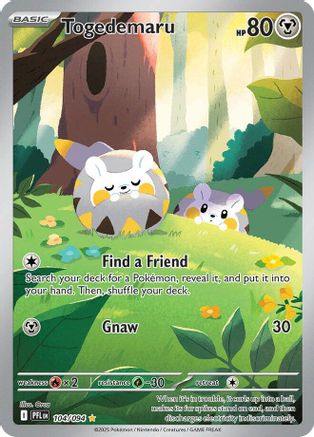 Togedemaru 104/094 [ME02 Phantasmal Flames] (Holofoil)