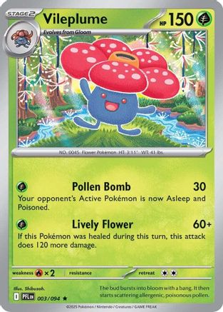 Vileplume 003 [ME02 Phantasmal Flames]