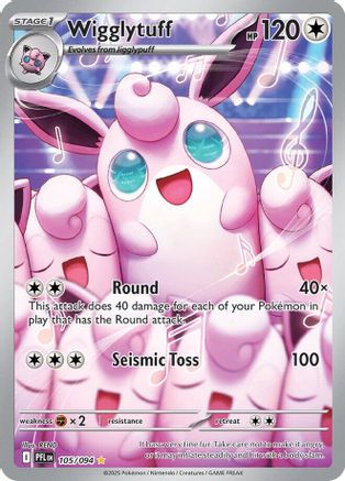 Wigglytuff 105/094 [ME02 Phantasmal Flames] (Holofoil)