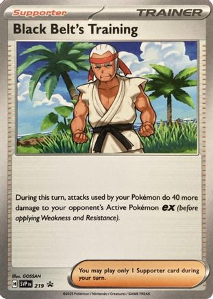 Black Belt's Training 219/null [SV Scarlet & Violet Promo Cards]