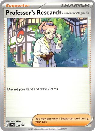 Professor's Research [Professor Magnolia] 223/null [SV Scarlet & Violet Promo Cards]