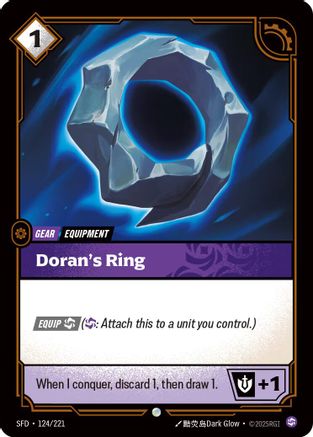 Doran's Ring (124/221) [Spiritforged] Foil