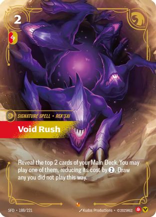 Void Rush (188/221) [Spiritforged] Foil