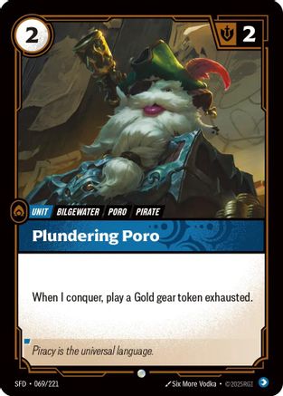 Plundering Poro (069/221) [Spiritforged] Foil