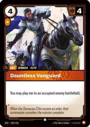 Dauntless Vanguard (093/221) [Spiritforged] Foil