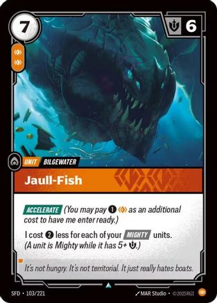 Jaull-Fish (103/221) [Spiritforged]