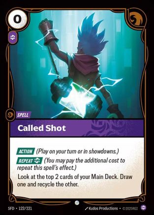 Called Shot (122/221) [Spiritforged] Foil