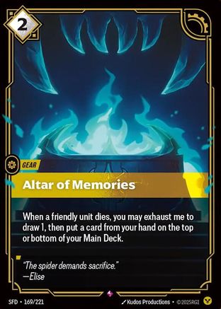 Altar of Memories (169/221) [Spiritforged] Foil