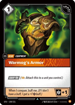 Warmog's Armor (108/221) [Spiritforged] Foil