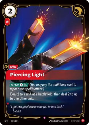 Piercing Light (023/221) [Spiritforged] Foil
