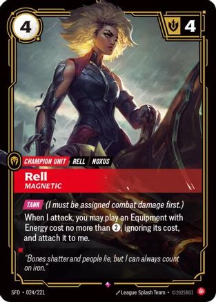 Rell - Magnetic (024/221) [Spiritforged] Foil