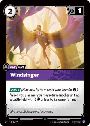 Windsinger (138/221) [Spiritforged] Foil