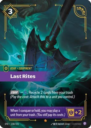 Last Rites (150/221) [Spiritforged] Foil