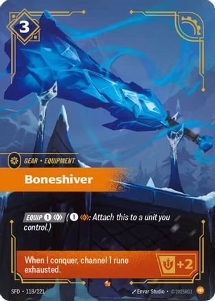 Boneshiver (118/221) [Spiritforged] Foil