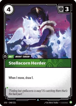 Stellacorn Herder (048/221) [Spiritforged] Foil
